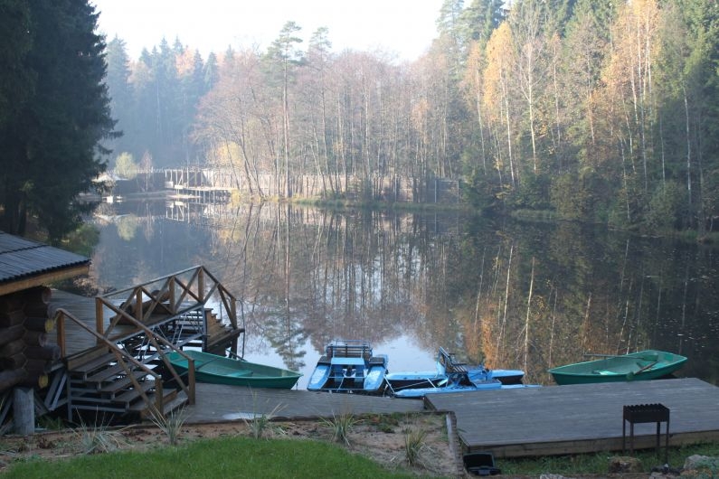 Озеро, Загородный отель "Улиткино", отдых в Подмосковье.