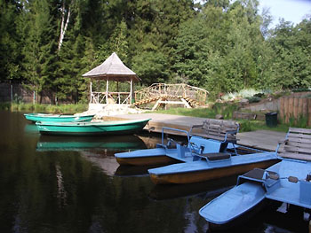 Озеро, Загородный отель "Улиткино", отдых в Подмосковье.