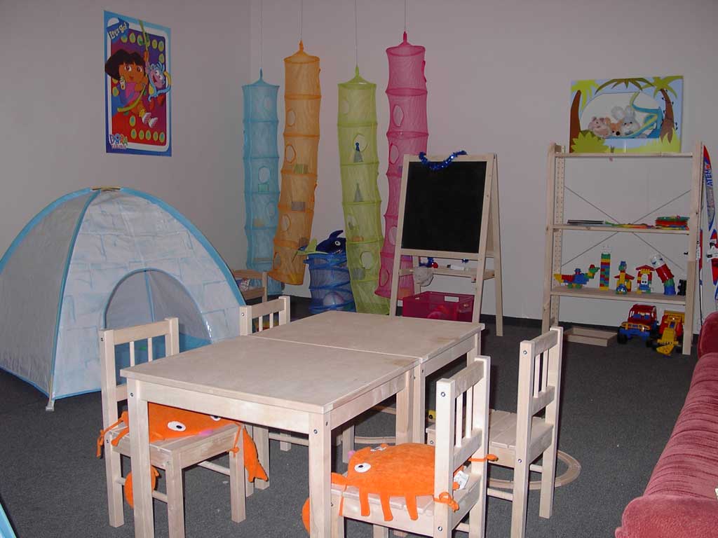 Фото детской игровой комнаты, пансионат "Малаховка", отдых в Подмосковье.